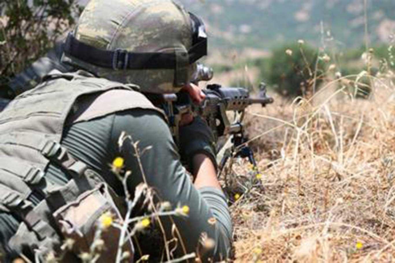 Barış Pınarı bölgesinde 2 PKK'li öldürüldü Barış Pınarı bölgesinde 2 PKK'li öldürüldü